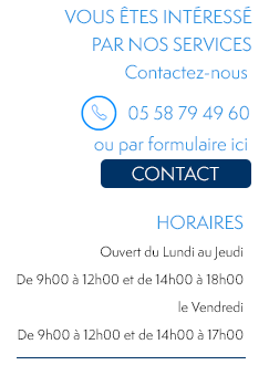 Liens demande de devis et Facebook